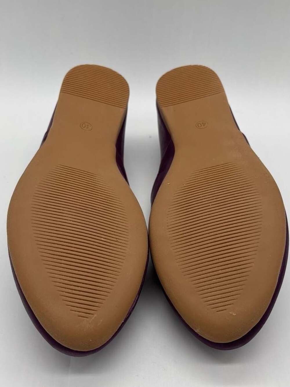 Miz Mooz Violet Leather D'Orsay Flats - Picture 7 of 7